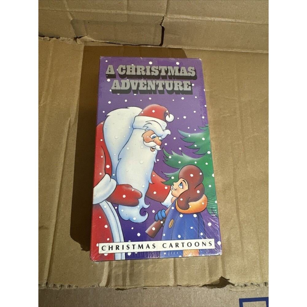 A Christmas Adventure New Sealed VHS Christmas Cartoons